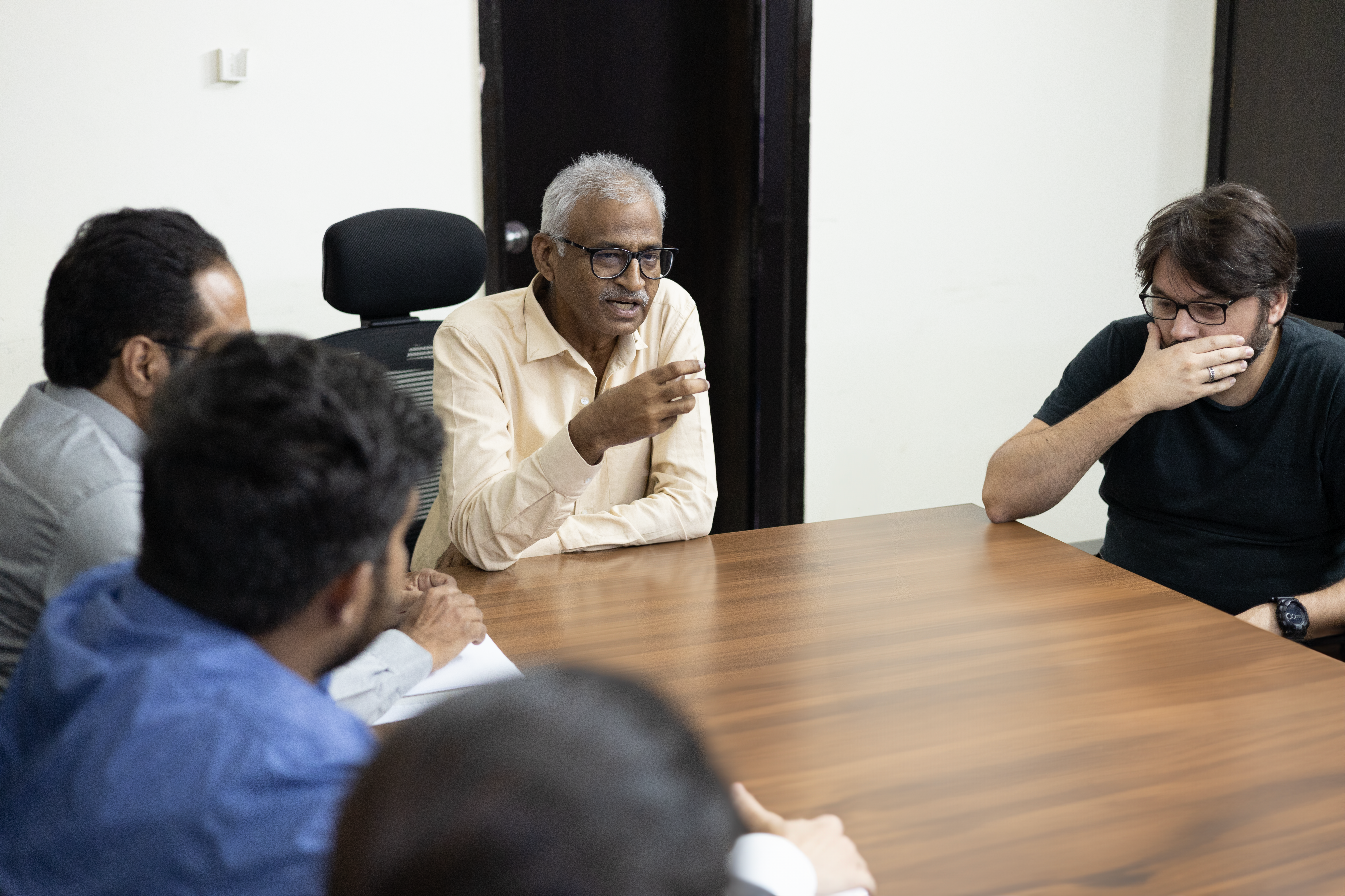 Surinder Pal, Former General Manager of Lombardi India († 2024), with Team Members