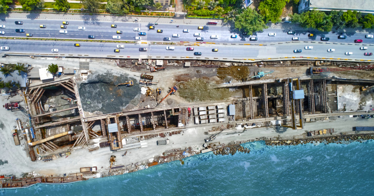 Mumbai Coastal Road Project, Maharashtra, India Lombardi India